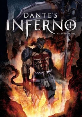 Dante's Inferno Animated movie poster (2010) canvas poster
