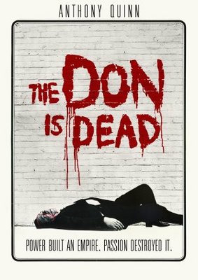 The Don Is Dead movie poster (1973) canvas poster