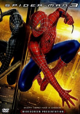 Spider-Man 3 movie poster (2007) Stickers MOV_89298edf