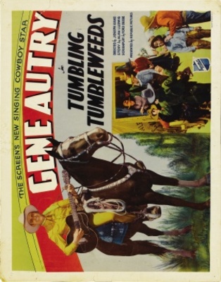 Tumbling Tumbleweeds movie poster (1935) metal framed poster