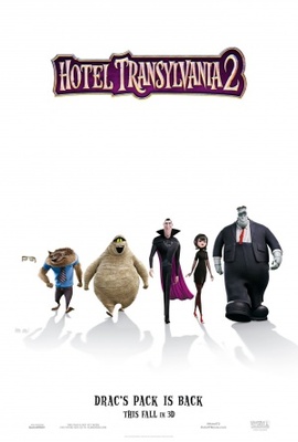 Hotel Transylvania 2 movie poster (2015) poster with hanger