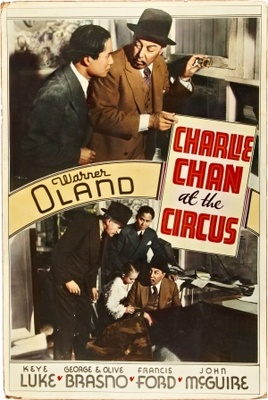Charlie Chan at the Circus movie poster (1936) wooden framed poster
