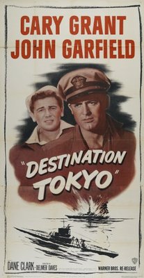 Destination Tokyo movie poster (1943) tote bag