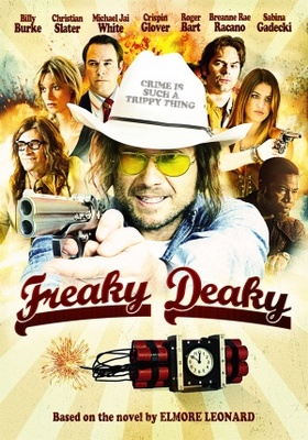 Freaky Deaky movie poster (2012) wood print