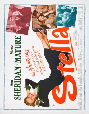 Stella movie poster (1950) metal framed poster