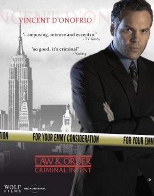 Law & Order: Criminal Intent movie poster (2001) wood print