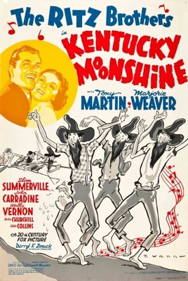 Kentucky Moonshine movie poster (1938) wooden framed poster
