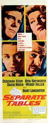 Separate Tables movie poster (1958) Stickers MOV_89d0d946