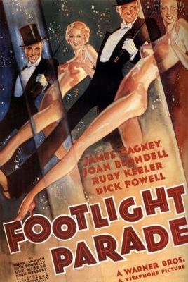 Footlight Parade movie poster (1933) metal framed poster