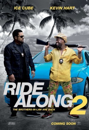 Ride Along 2 movie poster (2016) canvas poster