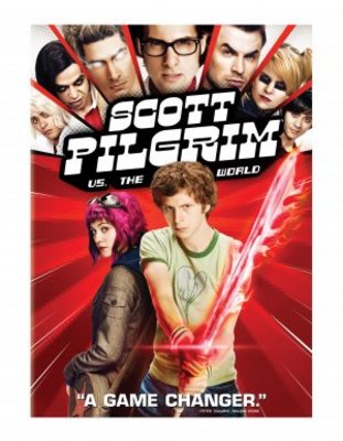 Scott Pilgrim vs. the World movie poster (2010) wooden framed poster