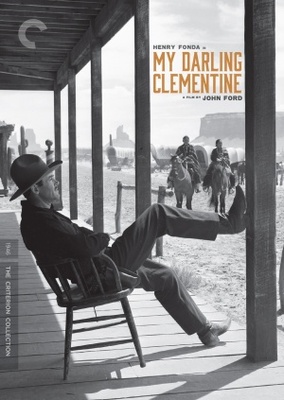My Darling Clementine movie poster (1946) wood print