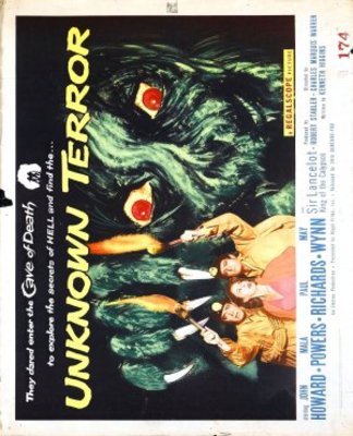 The Unknown Terror movie poster (1957) t-shirt