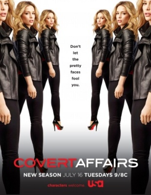 Covert Affairs movie poster (2010) wooden framed poster