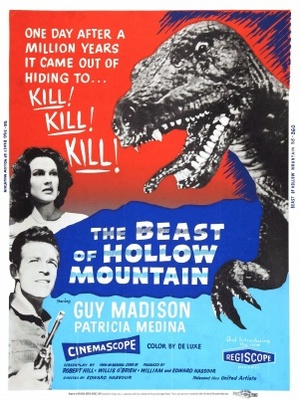 The Beast of Hollow Mountain movie poster (1956) poster