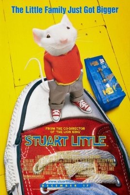 Stuart Little movie poster (1999) metal framed poster