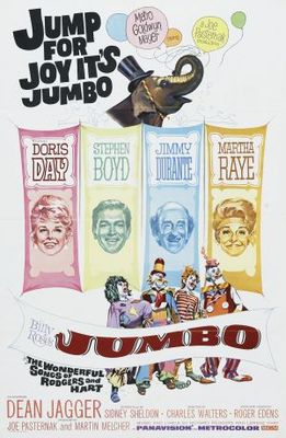 Billy Rose's Jumbo movie poster (1962) metal framed poster