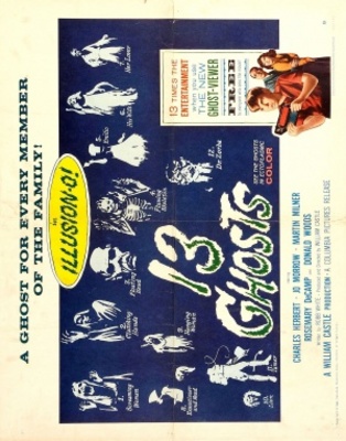 13 Ghosts movie poster (1960) tote bag