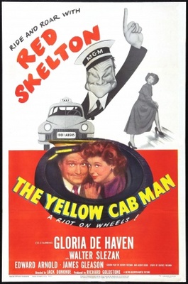 The Yellow Cab Man movie poster (1950) metal framed poster