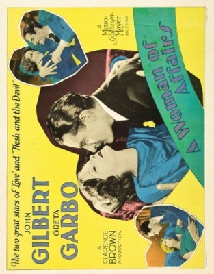 A Woman of Affairs movie poster (1928) wooden framed poster
