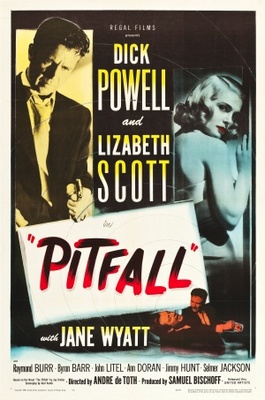 Pitfall movie poster (1948) tote bag