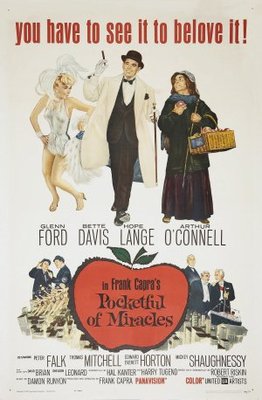 Pocketful of Miracles movie poster (1961) pillow
