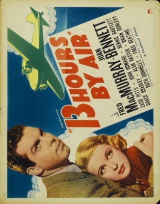 Thirteen Hours by Air movie poster (1936) metal framed poster