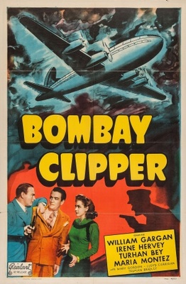 Bombay Clipper movie poster (1942) pillow