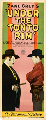 Under the Tonto Rim movie poster (1928) Tank Top
