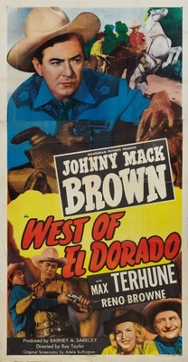 West of El Dorado movie poster (1949) pillow