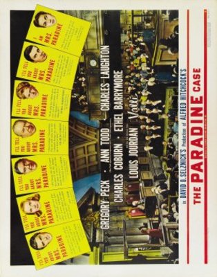 The Paradine Case movie poster (1947) mouse pad