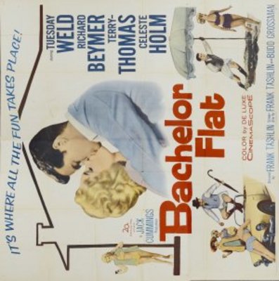 Bachelor Flat movie poster (1962) Longsleeve T-shirt
