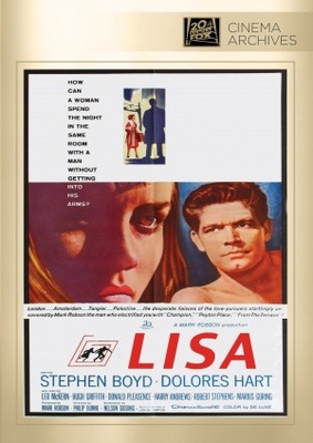 Lisa movie poster (1962) poster with hanger