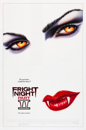 Fright Night Part 2 movie poster (1988) metal framed poster