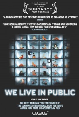 We Live in Public movie poster (2009) tote bag #MOV_8b030342