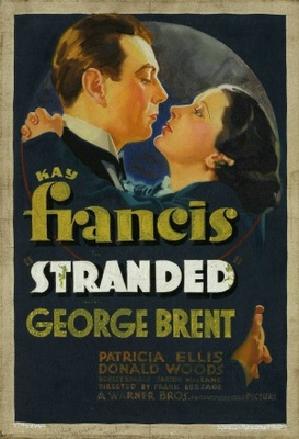 Stranded movie poster (1935) metal framed poster