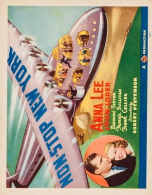 Non-Stop New York movie poster (1937) pillow