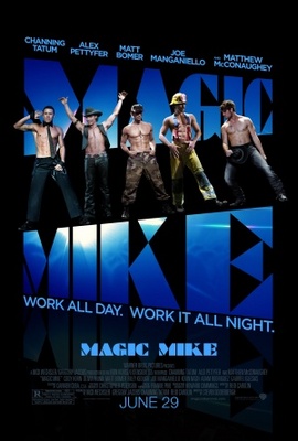 Magic Mike movie poster (2012) wood print