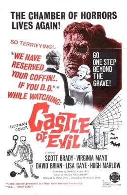 Castle of Evil movie poster (1966) hoodie