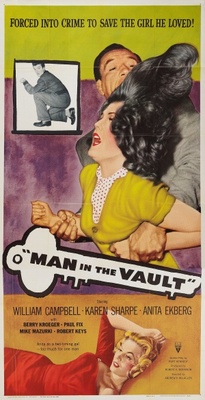 Man in the Vault movie poster (1956) mug