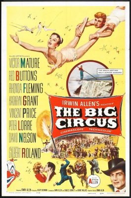 The Big Circus movie poster (1959) wood print