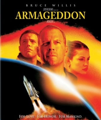 Armageddon movie poster (1998) wooden framed poster