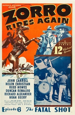 Zorro Rides Again movie poster (1937) pillow