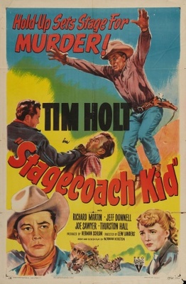 Stagecoach Kid movie poster (1949) wood print