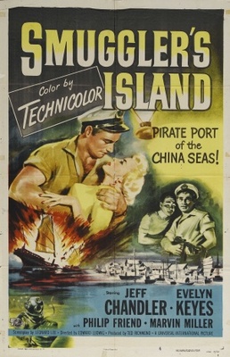 Smuggler's Island movie poster (1951) poster with hanger