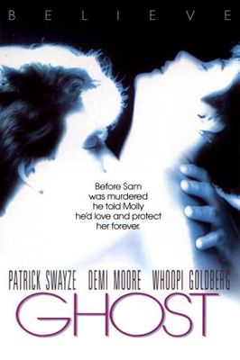Ghost movie poster (1990) canvas poster