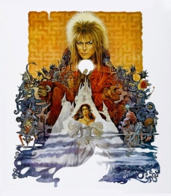 Labyrinth movie poster (1986) wood print