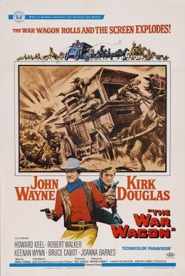The War Wagon movie poster (1967) canvas poster