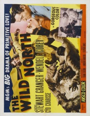 The Wild North movie poster (1952) wood print