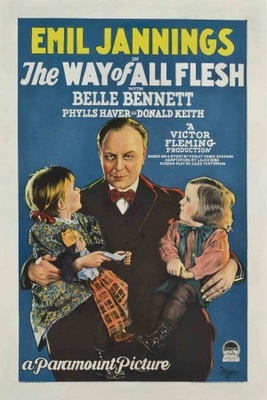 The Way of All Flesh movie poster (1927) poster with hanger